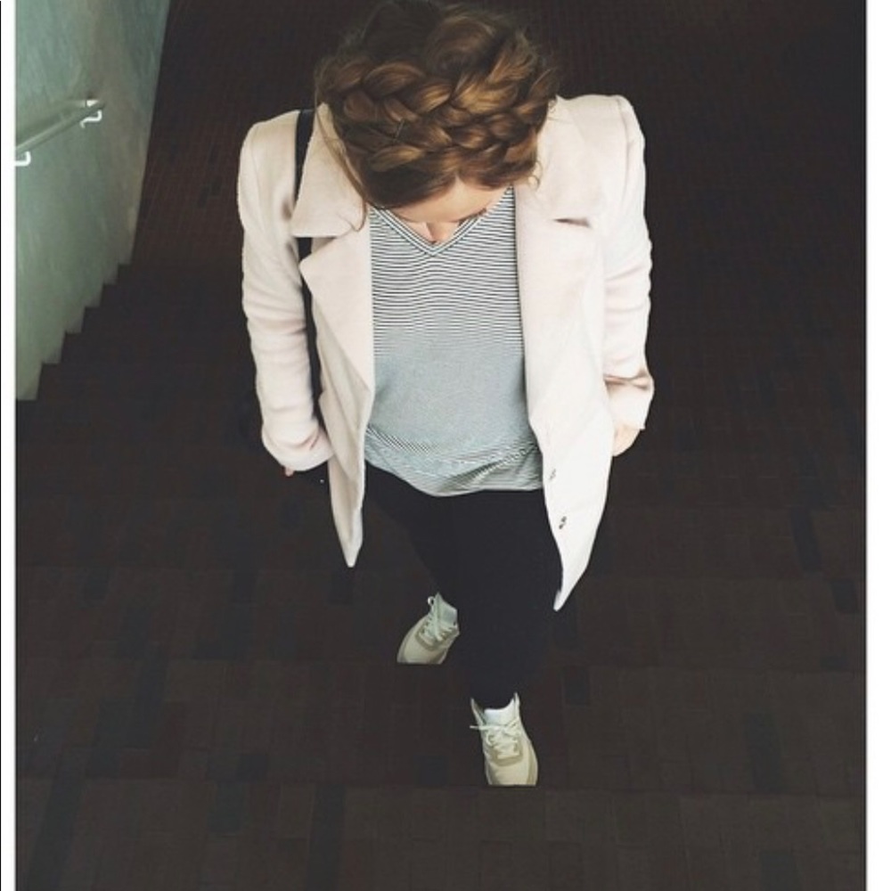 Pink long coat